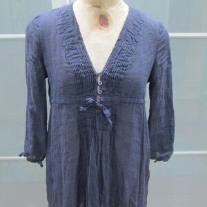 Marina Yachting Navy Blue After Beach Pool Cover Up Dress